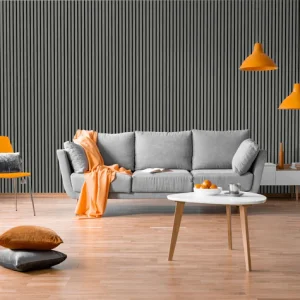 Acoustic Panel - Charcoal Gray (8'x2')