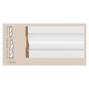 MDF Colonial Baseboard – 4 1/4" x 1/2 x 8ft